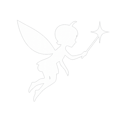 Varázspálcát tartó tündér